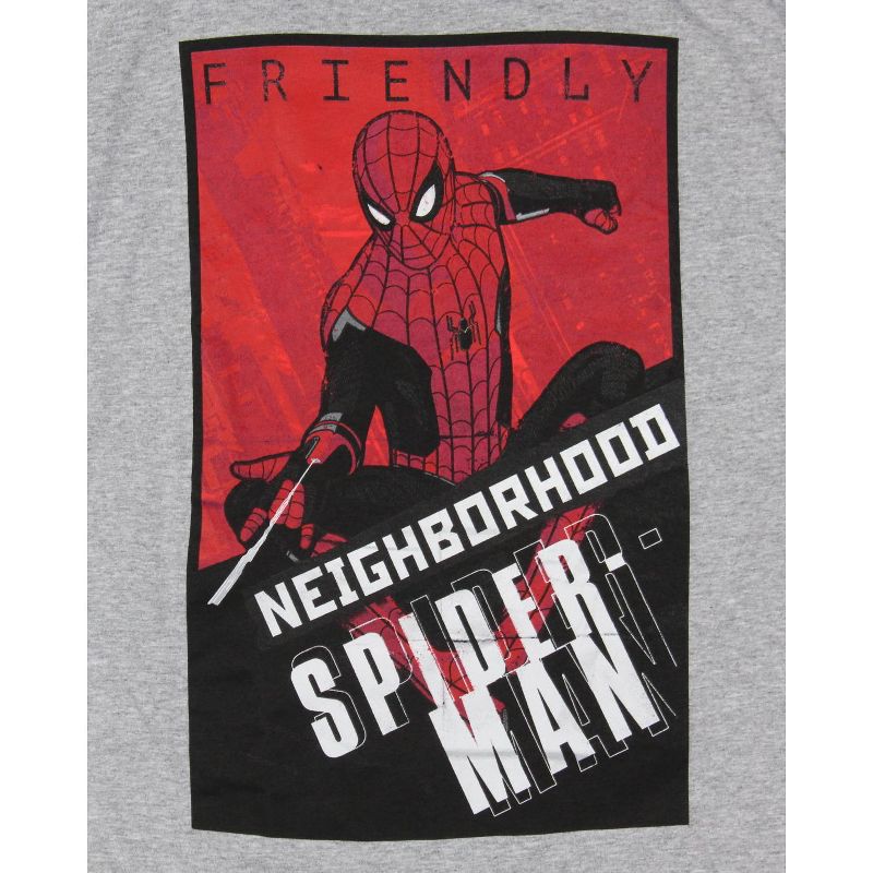 Spider-Man Boys' Friendly Neighborhood Spider-Man No Way Home T-Shirt, 2 of 4