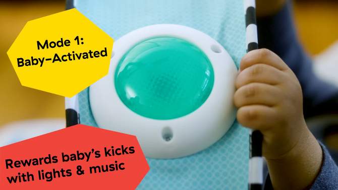 Baby Einstein Kick to It Opus Musical Infant to Toddler Rocker, 2 of 16, play video