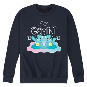 Men's - Care Bears - Gemini Wish Bear Graphic Fleece Sweatshirt - 1 of 4