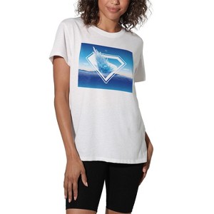 Women's Superman Fortress of Solitude Take Me Home Loose T Shirt - 1 of 4