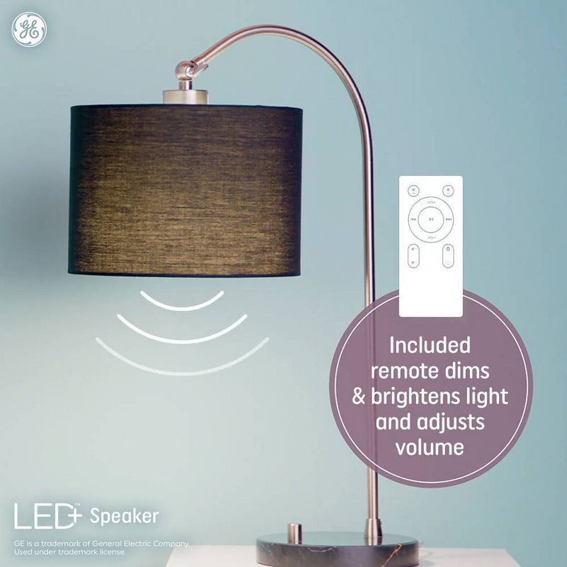 GE LED+ Speaker Light Bulb Soft White, 5 of 8