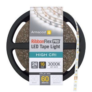 Armacost Lighting RibbonFlex Pro 24V White High CRI LED Tape Light 60 LED/m Cabinet Lights - 1 of 1