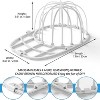 Hat Washer for Washing Machine Hat Washer Cage Hat Cleaner for Baseball Caps Fit for Adult and Kid's Baseball Caps - 2 of 4