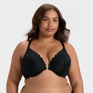 Women's Lace Push-Up Plunge Bra - Auden™ - 1 of 3