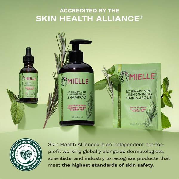 Mielle Organics Champú Fortificante de Romero y Menta - 12 fl oz 2
