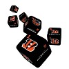 MasterPieces Officially Licensed NFL Cincinnati Bengals - 6 Piece D6 Gaming Dice Set Ages 6 and Up - 3 of 3