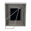 Cream Bubble Pattern 4x6 Inch Enamel Metal Decorative Picture Frame - Foreside Home & Garden - 4 of 4