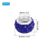 Unique Bargains Sparkling Disco Crystal Rhinestone Clay Beads DIY Craft Round Bead 0.47" 60 Pcs - 2 of 4