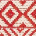 beige/red