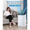 14,000 BTU Portable Air Conditioner Cools Up to 750 Sq.Ft, 3-IN-1 Quiet Portable AC Unit with Remote Control - 2 of 4