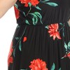 Plus Size Floral Strap Maxi Dress - 4 of 4