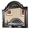 Royal Hampton Dresser Mirror, 49 Inch Carved Floral Walnut Brown Solid Wood - 4 of 4