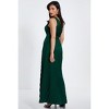 Quiz Women's Satin Pleated One Shoulder Maxi Dress - 2 of 4