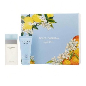 Light Blue by Dolce and Gabbana for Women - 2 Pc Gift Set 1.7oz EDT Spray, 1.7oz Refreshing Body Cream - 1 of 1