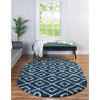 Unique Loom Trellis Shag Ruth Trellis Indoor Woven Area Rug - 4 of 4