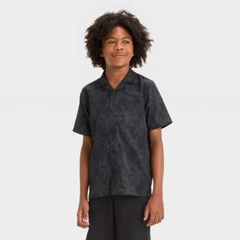 Boys' Printed Woven Shirt - All In Motion™