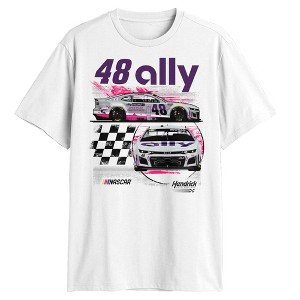 Mens Hendrick Motorsports 48 Ally Racing Open Road Sweepstakes T Shirt - 1 of 4