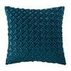 Chanasya Pleated Textured Velvet Throw Pillow Cover - 2-Piece Set - 4 of 4