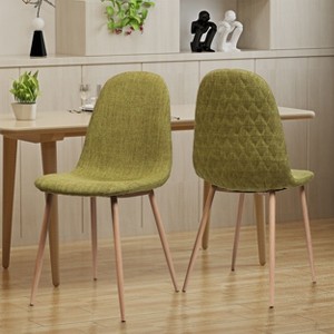 NicBex Dining Chairs Set of 2,Modern Kitchen Chairs with High Backrest and Wood Legs for Living Meeting Room,Bedroom - 1 of 4
