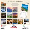 BrownTrout 2026 The Majesty of New England 12"x24" Hanging Square Wall Calendar Plastic - 2 of 4