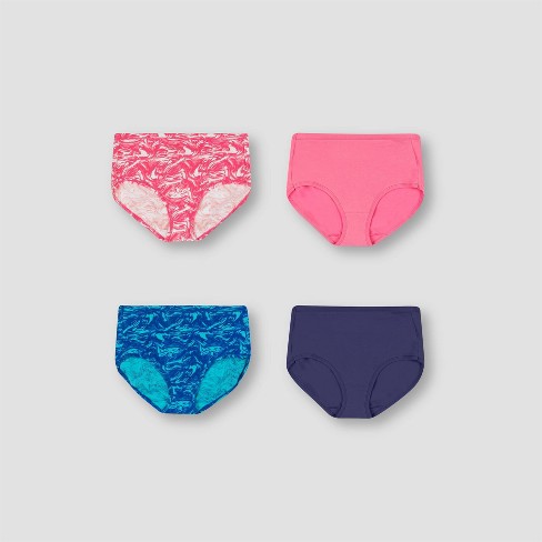 Hanes Women's Cotton Stretch 4pk Hipster Underwear Briefs - Colors May Vary  4 : Target