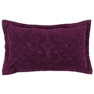 Ashton Collection 100% Cotton Soft & Breathable Chenille Tufted Medallion Design Pillow Shams, Luxurious All-Season, Machine Washable – Better Trends