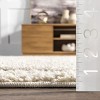 Nuloom Maisha Floral & Paisley 7x9 Shag Area Rug for Living Room Bedroom Dining Room Nursery, Cream - 4 of 4