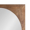 Kate and Laurel Andover Functional Mirror - Brown, 20x30 - 3 of 4