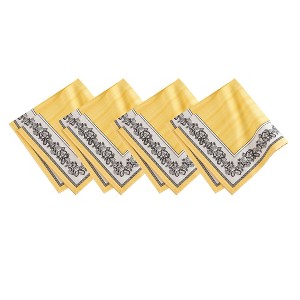 Villeroy & Boch - Audun Stain and Water Resistant Napkins, Set of 4 - 21" x 21" - 1 of 4