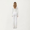 Anna-Kaci Active Women's High Waist Flare Leg Pants with Foldover Waistband and Stretch Performance Fabric - 4 of 4