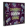 Stupell Industries Gamers Gonna Game Controllers Framed Giclee Art, Black, 14" x 11" - 2 of 4