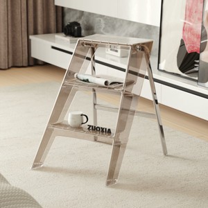 GDFStudio Gremont Modern Folding Ladder Frame End Table - 1 of 4