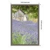 Amanti Art Lavender field and small shed by Janell Davidson Danita Delimont Canvas Wall Art Print Framed 16 x 23-in. - 4 of 4