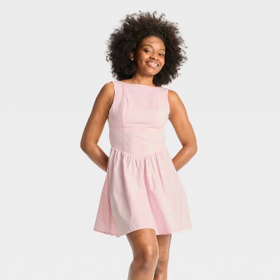 Women's Bow Back Mini A-Line Dress - Wild Fable™