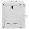 Aghana Digitals 9U Wall-Mountable Network Cabinet with Lockable Glass Door, IP20, 19" Standard, - 4 of 4