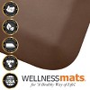 WellnessMats 36"x24"x3/4" Anti-Fatigue, Ergonomic Support Pad for Home, Kitchen , Original Collection, Brown - image 2 of 4