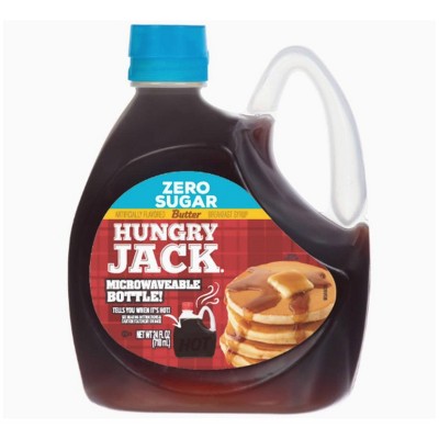 Hungry Jack Hungry Jack Sugar Free Pancake Syrup, Butter Flavored, 27.6 oz (Pack of 2)