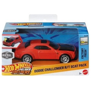 Hot Wheels Dodge Challanger R/T Scat Pack Pullback Speeders Factory Fresh 1:43 Scale 2025 - 1 of 1