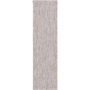 Courtyard CY8518 UV & Stain Resistant Non-Shedding Power Loomed Indoor/Outdoor Rugs - Safavieh - 1 of 4