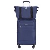 Whisen 5-Piece Set(18/23/27 in.) Luggage Sets Lightweight Softshell Suitcase with Travel Bag and Toiletry Bag - 4 of 4