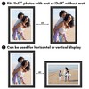 Americanflat Wide Molding Picture Frame with Mat - 4 of 4