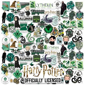 Harry Potter Slytherin Theme Vinyl Large Deluxe Stickers Variety Pack - 1 of 4