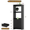 Besiost 24'' Closet Organizer with Wooden Drawers - 4 of 4