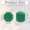 Unique Bargains Vintage Velvet Octagonal 2 Slots Jewelry Storage Boxes 2 Pcs - 2 of 4