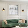 LLHZSY Modern Minimalist 1-Light Black and Gold Wall Sconces Light - 9 1/10"W x 23 3/5" H - 4 of 4