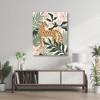 Courtside Market Jungle Cat I Gallery-Wrapped Canvas - 2 of 4