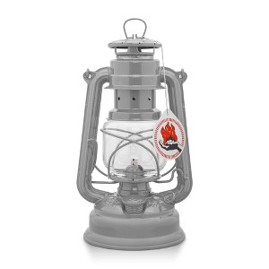 Feuerhand Outdoor Kerosene Fuel Lantern, German Made Weather Resistant Baby Special 276 Galvanized Hurricane Lamp for Camping or Patio, 10 Inches - 1 of 4