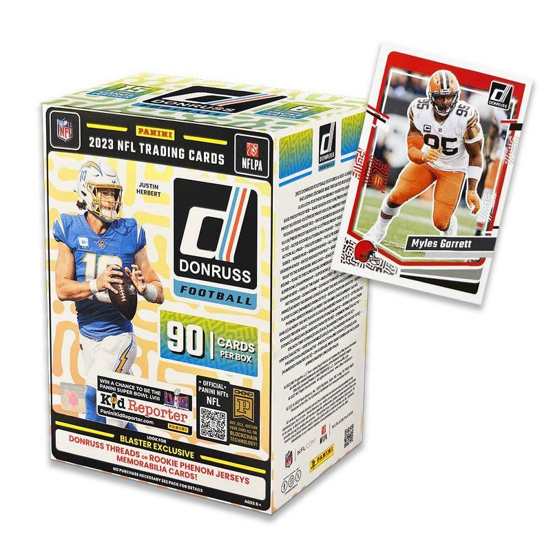 2023 Panini NFL Donruss Football Trading Card Blaster Box, 2 of 4