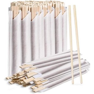 Prestee Bamboo Wooden Chopsticks - 50 Pairs - 1 of 4