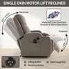NicBex Faux Leather Lift Recliner Chair for Elderly,Massage Chairs with 8-Point Massage and Lumbar Heating,Reclining Chairs for Living Room - 2 of 4